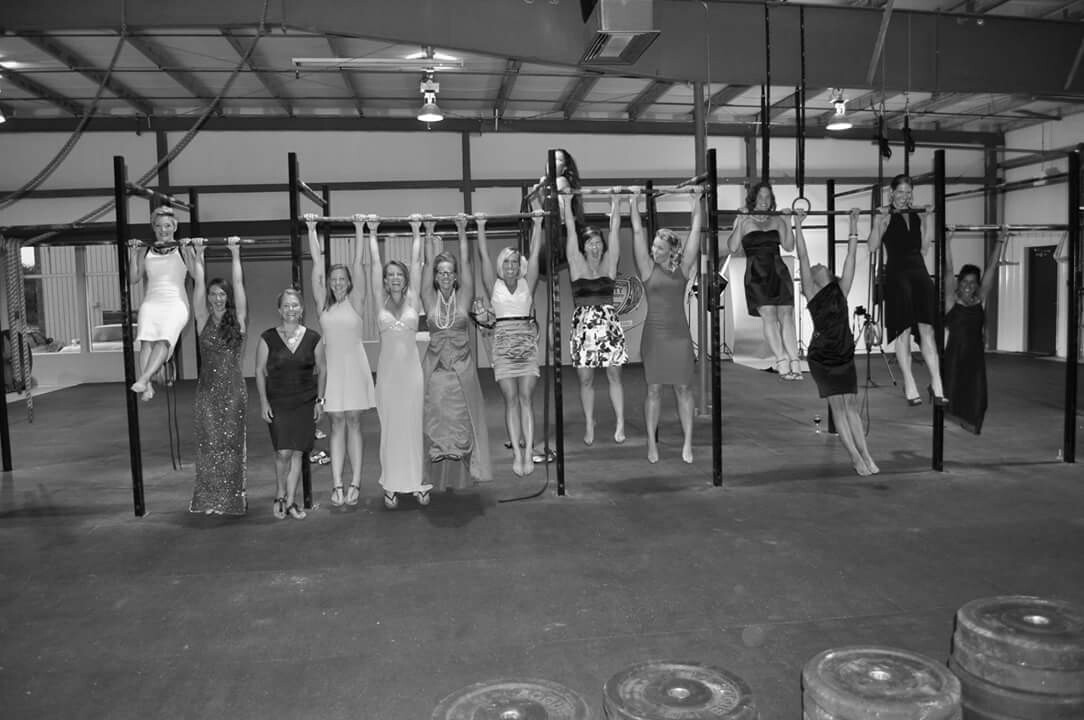 WOD THEN WINE!! FOR THE LADIES!